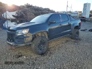 ✅ 2022 Chevrolet Colorado 4WD ZR2 • VIN: 1GCGTEEN5N1123432 • Лот: 46711765. Опубликован ранее на Copart с пробегом 101 668 миль. Бесплатный доступ к архиву аукционных продаж из США и подробный отчёт об истории автомобиля на DreamBid. Изображение 1.