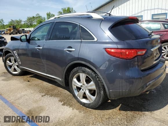 ✅ 2009 Infiniti FX • VIN: JNRAS18U49M104251 • Lot: 58309785. Listed on Copart with 92,303 mi. Free auction sales archive from the USA and detailed vehicle history report at DreamBid. Image 2.