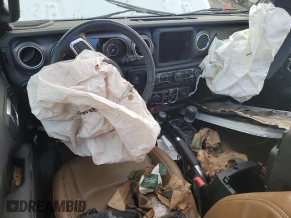 ✅ 2021 Jeep Wrangler Unlimited Rubicon • VIN: 1C4HJXFG1MW759580 • Lot: 42526775. Listed on Copart with Not provided. Free auction sales archive from the USA and detailed vehicle history report at DreamBid. Image 8.