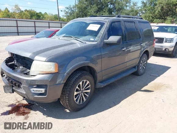 ✅ 2015 Ford Expedition XLT • VIN: 1FMJU1JTXFEF05087 • Lot: 43365384. Wystawiony na IAAI z przebiegiem 225 655 mil. Bezpłatny archiwum sprzedaży aukcyjnych z USA i szczegółowy raport historii pojazdu na DreamBid. Zdjęcie 2.