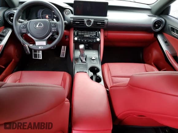 ✅ 2023 Lexus IS 500 F Sport Performance • VIN: JTHAP1D27P5004186 • Lot: 84592015. Wystawiony na Copart z przebiegiem 16 769 mil. Bezpłatny archiwum sprzedaży aukcyjnych z USA i szczegółowy raport historii pojazdu na DreamBid. Zdjęcie 8.