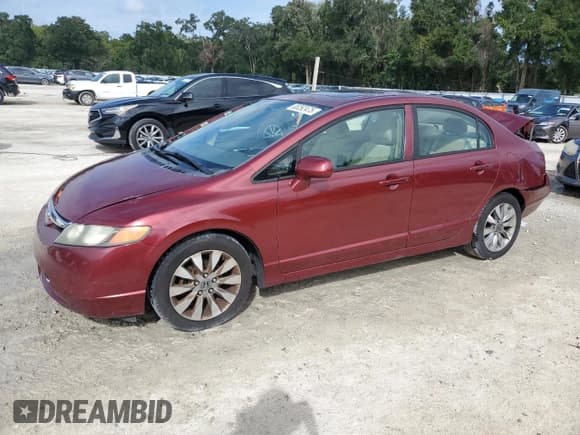 ✅ 2008 Honda Civic EX • VIN: 1HGFA15848L103459 • Лот: 85262475. Опубликован ранее на Copart с пробегом 207 419 миль. Бесплатный доступ к архиву аукционных продаж из США и подробный отчёт об истории автомобиля на DreamBid. Изображение 1.