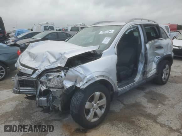 2012 Chevrolet Captiva Sport 1LS with VIN 3GNAL1EK1CS634059, listed as a Copart auction lot 73372154 with Not provided miles and Non repairable. Bid and sale history available at DreamBid. Image 1.