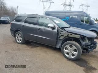 ✅ 2014 Dodge Durango Limited • VIN: 1C4SDJDTXEC345520 • Лот: 41406601. Опубликован ранее на IAAI с пробегом 148 216 миль. Бесплатный доступ к архиву аукционных продаж из США и подробный отчёт об истории автомобиля на DreamBid. Изображение 1.