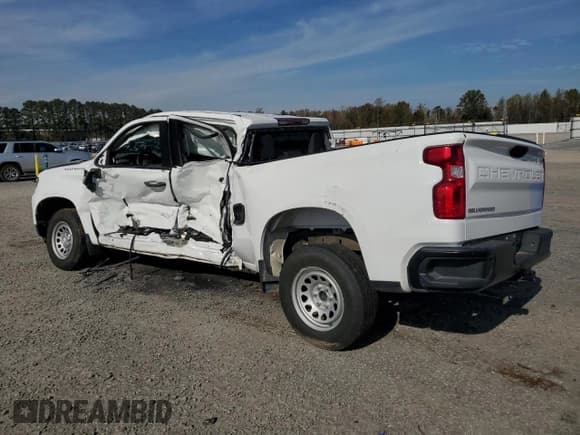 ✅ 2022 Chevrolet Silverado 1500 Work Truck • VIN: 3GCPAAED0NG667666 • Lot: 80274474. Wystawiony na Copart z przebiegiem 47 405 mil. Bezpłatny archiwum sprzedaży aukcyjnych z USA i szczegółowy raport historii pojazdu na DreamBid. Zdjęcie 2.