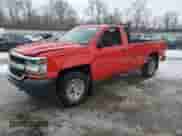 2016 Chevrolet Silverado 1500 Work Truck z VIN 1GCNKNEH7GZ411381, wystawiony jako Copart lot #45813675 z przebiegiem 60 848 mil mil oraz Szkoda całkowita • Salvage title. Historia ofert i sprzedaży dostępna na DreamBid. Obrazek 1.