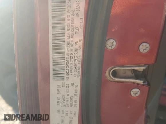 ✅ 2019 Ram 1500 Warlock • VIN: 1C6RR7GT8KS717346 • Lot: 82513335. Wystawiony na Copart z przebiegiem 255 730 mil. Bezpłatny archiwum sprzedaży aukcyjnych z USA i szczegółowy raport historii pojazdu na DreamBid. Zdjęcie 12.