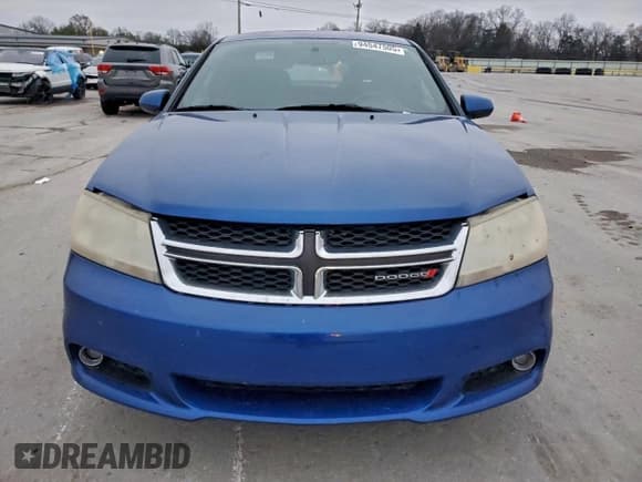 ✅ 2013 Dodge Avenger SXT • VIN: 1C3CDZCB2DN614113 • Lot: 94547505. Listed on Copart with 158,901 mi. Free auction sales archive from the USA and detailed vehicle history report at DreamBid. Image 5.