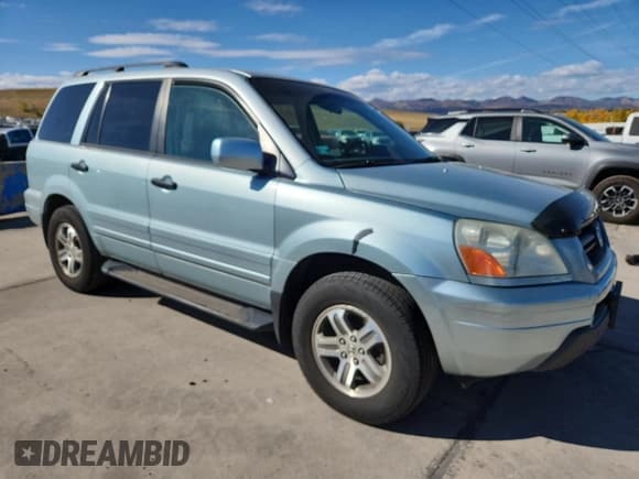 ✅ 2003 Honda Pilot EX • VIN: 2HKYF18453H518532 • Lot: 89899855. Listed on Copart with 177,762 mi. Free auction sales archive from the USA and detailed vehicle history report at DreamBid. Image 4.