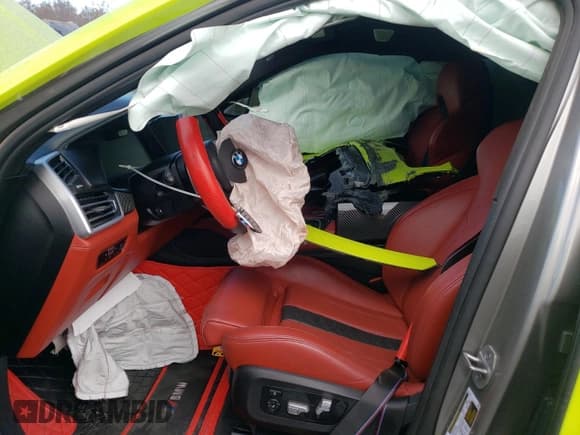 ✅ 2021 BMW X6 M • VIN: 5YMCY0C08M9H31272 • Lot: 78539544. Wystawiony na Copart z przebiegiem Nie podano. Bezpłatny archiwum sprzedaży aukcyjnych z USA i szczegółowy raport historii pojazdu na DreamBid. Zdjęcie 7.