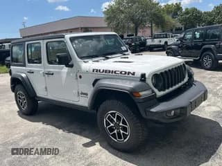 ✅ 2025 Jeep Wrangler Rubicon • VIN: 1C4PJXFN3SW566855 • Lot: 67320895. Listed on Copart with 8 mi. Free auction sales archive from the USA and detailed vehicle history report at DreamBid. Image 1.