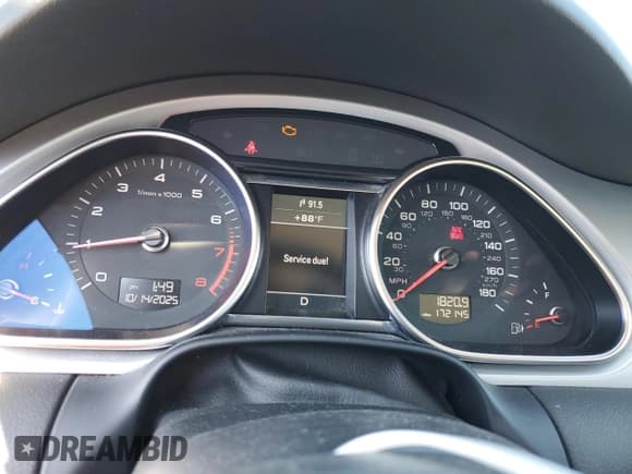 ✅ 2013 Audi Q7 Premium Plus • VIN: WA1LGAFE1DD016654 • Лот: 86550625. Опубликован ранее на Copart с пробегом 172 145 миль. Бесплатный доступ к архиву аукционных продаж из США и подробный отчёт об истории автомобиля на DreamBid. Изображение 9.