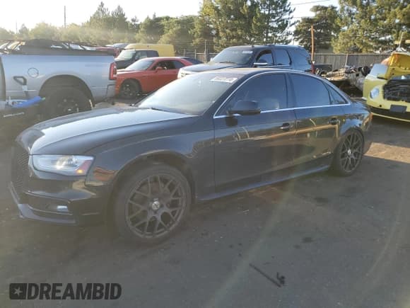 ✅ 2013 Audi A4 Prestige • VIN: WAUMFAFL2DN045843 • Lot: 69227774. Listed on Copart with 145,776 mi. Free auction sales archive from the USA and detailed vehicle history report at DreamBid. Image 1.