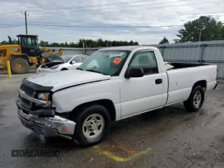 2004 Chevrolet Silverado 1500 z VIN 1GCEC14X04Z120232, wystawiony jako Copart lot #55316595 z przebiegiem Nie podano mil oraz Szkoda całkowita • Salvage title. Historia ofert i sprzedaży dostępna na DreamBid. Obrazek 1.
