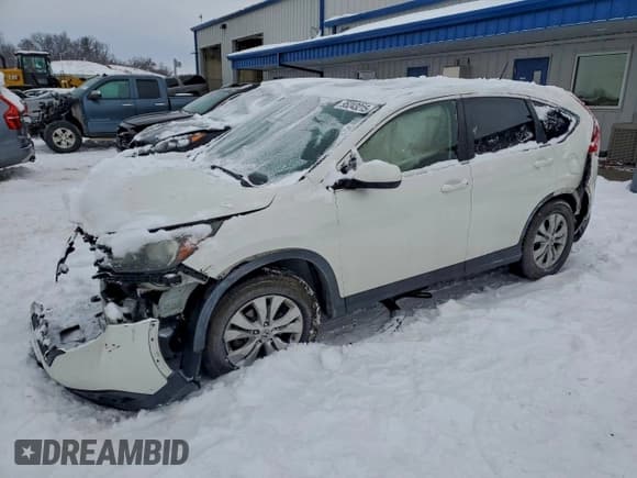 ✅ 2014 Honda CR-V EX • VIN: 5J6RM4H51EL063398 • Lot: 95243215. Listed on Copart with 184,427 mi. Free auction sales archive from the USA and detailed vehicle history report at DreamBid. Image 1.