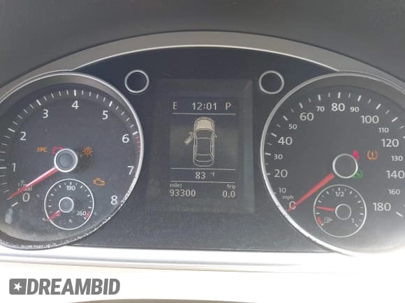 ✅ 2012 Volkswagen CC Sport • VIN: WVWMN7ANXCE542798 • Лот: 41877456. Опубликован ранее на IAAI с пробегом 93 300 миль. Бесплатный доступ к архиву аукционных продаж из США и подробный отчёт об истории автомобиля на DreamBid. Изображение 7.