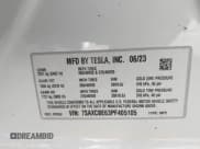 ✅ 2023 Tesla Model X Plaid • VIN: 7SAXCBE63PF405105 • Lot: 41876918. Listed on IAAI with 22,475 mi. Free auction sales archive from the USA and detailed vehicle history report at DreamBid. Image 9.