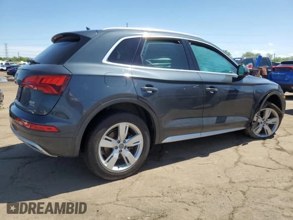 ✅ 2018 Audi Q5 Premium Plus • VIN: WA1BNAFY2J2248196 • Lot: 57253405. Listed on Copart with Not provided. Free auction sales archive from the USA and detailed vehicle history report at DreamBid. Image 3.