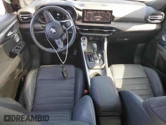 2023 Dodge Hornet GT Plus with VIN ZACNDFBN6P3A07990, listed as a Copart auction lot 48873625 with 13,571 mi miles and Salvage title. Bid and sale history available at DreamBid. Image 8.