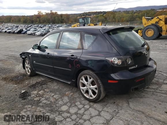 ✅ 2008 Mazda 3 S GT • VIN: JM1BK343381810236 • Lot: 89515365. Listed on Copart with 123,038 mi. Free auction sales archive from the USA and detailed vehicle history report at DreamBid. Image 2.
