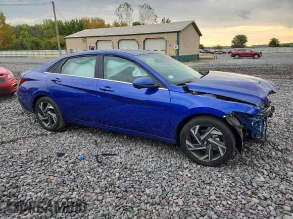 ✅ 2024 Hyundai Elantra Limited • VIN: KMHLP4DG1RU723493 • Lot: 81239855. Listed on Copart with 14,076 mi. Free auction sales archive from the USA and detailed vehicle history report at DreamBid. Image 4.