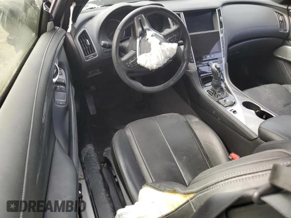 ✅ 2021 Infiniti Q60 Luxe • VIN: JN1EV7KL4MM470492 • Lot: 69246014. Listed on Copart with 23,719 mi. Free auction sales archive from the USA and detailed vehicle history report at DreamBid. Image 8.