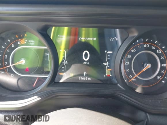 ✅ 2024 Jeep Wrangler Rubicon • VIN: 1C4PJXFG9RW336006 • Лот: 43709104. Опубликован ранее на IAAI с пробегом 24 665 миль. Бесплатный доступ к архиву аукционных продаж из США и подробный отчёт об истории автомобиля на DreamBid. Изображение 7.