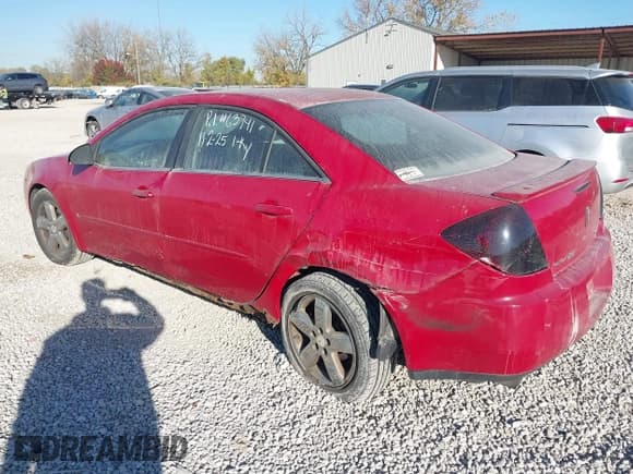 ✅ 2006 Pontiac G6 GT • VIN: 1G2ZH558764162435 • Lot: 43626174. Listed on IAAI with 255,305 mi. Free auction sales archive from the USA and detailed vehicle history report at DreamBid. Image 3.