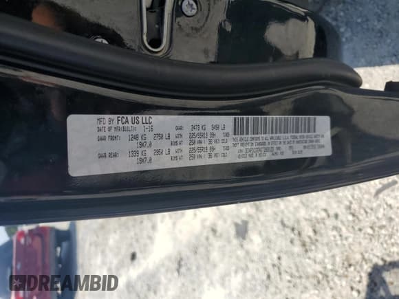 ✅ 2016 Dodge Journey Crossroad • VIN: 3C4PDCGG4GT203123 • Лот: 70341965. Опубликован ранее на Copart с пробегом 222 812 миль. Бесплатный доступ к архиву аукционных продаж из США и подробный отчёт об истории автомобиля на DreamBid. Изображение 13.