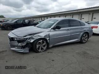 2020 Honda Accord EX-L z VIN 1HGCV1F55LA020963, wystawiony jako Copart lot #69735465 z przebiegiem 47 799 mil mil oraz Szkoda całkowita • Salvage title. Historia ofert i sprzedaży dostępna na DreamBid. Obrazek 1.