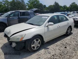 2007 Honda Accord with VIN JHMCN36527C001421, listed as a Copart auction lot 60969385 with 78,770 mi miles and Clean title. Bid and sale history available at DreamBid. Image 1.