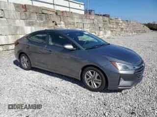 2020 Hyundai Elantra SEL with VIN 5NPD84LF2LH505644, listed as a Copart auction lot 91412205 with 87,926 mi miles and Clean title. Bid and sale history available at DreamBid. Image 4.