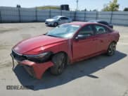 ✅ 2025 Hyundai Elantra SEL Sport • VIN: KMHLM4DG8SU017801 • Lot: 70939855. Listed on Copart with 5,849 mi. Free auction sales archive from the USA and detailed vehicle history report at DreamBid. Image 1.