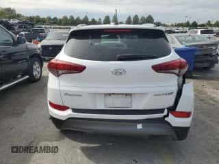 2016 Hyundai Tucson Limited z VIN KM8J33A27GU127386, wystawiony jako Copart lot #89872365 z przebiegiem 98 972 mil mil oraz Szkoda całkowita • Salvage title. Historia ofert i sprzedaży dostępna na DreamBid. Obrazek 6.