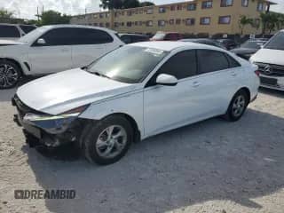 2022 Hyundai Elantra SE z VIN 5NPLL4AG5NH072507, wystawiony jako Copart lot #67596895 z przebiegiem 12 028 mil mil oraz Szkoda całkowita • Salvage title. Historia ofert i sprzedaży dostępna na DreamBid. Obrazek 1.