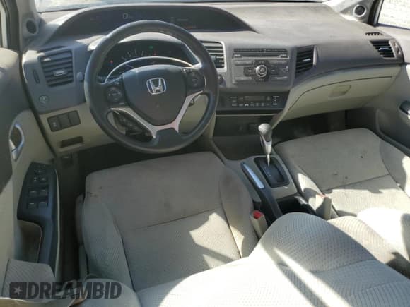 ✅ 2012 Honda Civic • VIN: JHMFB4F28CS011338 • Lot: 82193365. Listed on Copart with 79,642 mi. Free auction sales archive from the USA and detailed vehicle history report at DreamBid. Image 8.