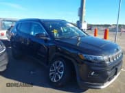 ✅ 2022 Jeep Compass Limited • VIN: 3C4NJDCB5NT150056 • Lot: 43063429. Listed on IAAI with 27,701 mi. Free auction sales archive from the USA and detailed vehicle history report at DreamBid. Image 6.