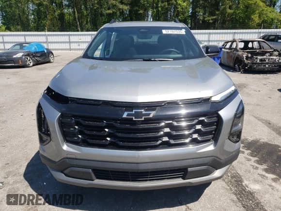 2025 Chevrolet Equinox FWD LT с VIN 3GNAXHEG7SL150639, выставлен на аукционе Copart как лот 52197535 с пробегом 20 032 миль миль и Списание • Salvage title. История ставок и продаж доступна на DreamBid. Изображение 5.