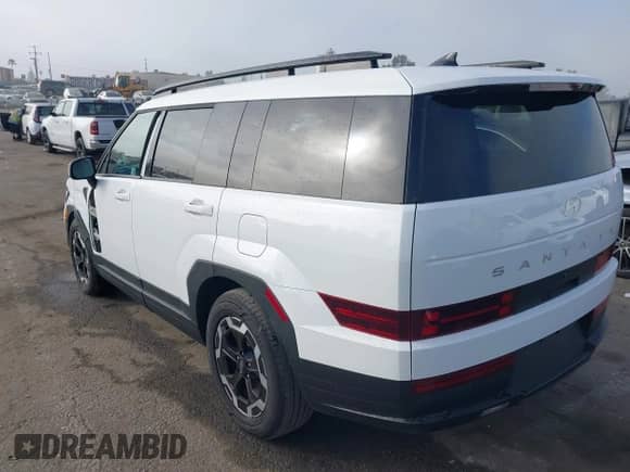 2025 Hyundai Santa Fe SEL z VIN 5NMP24GL0SH076658, wystawiony jako IAAI lot #43616886 z przebiegiem 5 183 mil mil oraz . Historia ofert i sprzedaży dostępna na DreamBid. Obrazek 3.