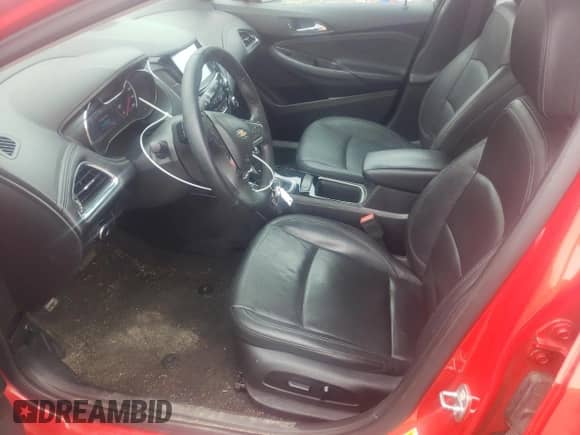 2017 Chevrolet Cruze LT с VIN 1G1BH5SE7H7199177, выставлен на аукционе Copart как лот 56838695 с пробегом 107 596 миль миль и Списание • Salvage title. История ставок и продаж доступна на DreamBid. Изображение 7.