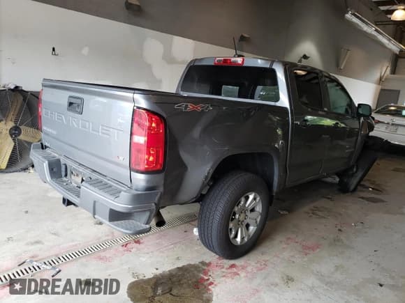 ✅ 2022 Chevrolet Colorado 4WD LT • VIN: 1GCGTCEN2N1300426 • Лот: 60966233. Опубликован ранее на Copart с пробегом 25 233 миль. Бесплатный доступ к архиву аукционных продаж из США и подробный отчёт об истории автомобиля на DreamBid. Изображение 3.