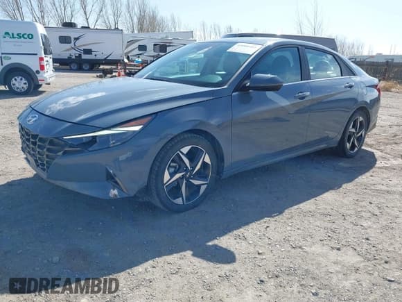 ✅ 2023 Hyundai Elantra Limited • VIN: KMHLP4AG5PU453783 • Lot: 42000481. Listed on IAAI with 59,025 mi. Free auction sales archive from the USA and detailed vehicle history report at DreamBid. Image 23.