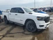 ✅ 2024 Ram 1500 Big Horn • VIN: 1C6SRFFT6RN112862 • Lot: 47067325. Listed on Copart with 17,685 mi. Free auction sales archive from the USA and detailed vehicle history report at DreamBid. Image 4.