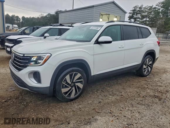 ✅ 2025 Volkswagen Atlas SE • VIN: 1V2HR2CA7SC535545 • Lot: 93856975. Listed on Copart with 20,253 mi. Free auction sales archive from the USA and detailed vehicle history report at DreamBid. Image 1.