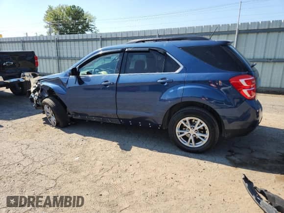 2016 Chevrolet Equinox LT с VIN 2GNALCEK1G6182775, выставлен на аукционе Copart как лот 80268705 с пробегом 107 064 миль миль и Списание • Salvage title. История ставок и продаж доступна на DreamBid. Изображение 2.