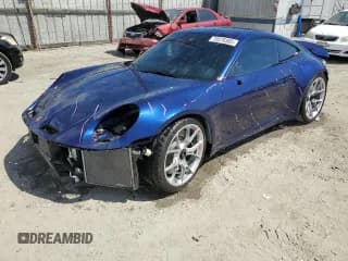 ✅ 2022 Porsche 911 GT3 • VIN: WP0AC2A93NS268668 • Лот: 70576385. Опубликован ранее на Copart с пробегом 16 438 миль. Бесплатный доступ к архиву аукционных продаж из США и подробный отчёт об истории автомобиля на DreamBid. Изображение 1.