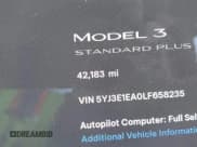 ✅ 2020 Tesla Model 3 Standard Range Plus • VIN: 5YJ3E1EA0LF658235 • Lot: 42264804. Wystawiony na IAAI z przebiegiem Nie podano. Bezpłatny archiwum sprzedaży aukcyjnych z USA i szczegółowy raport historii pojazdu na DreamBid. Zdjęcie 12.