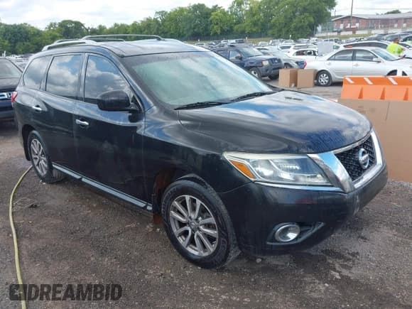 ✅ 2015 Nissan Pathfinder SL • VIN: 5N1AR2MM8FC694135 • Lot: 42904639. Listed on IAAI with 211,648 mi. Free auction sales archive from the USA and detailed vehicle history report at DreamBid. Image 1.