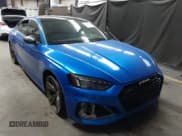 ✅ 2022 Audi RS 5 Sportback • VIN: WUAAWCF51NA902099 • Lot: 43455117. Listed on IAAI with 53,874 mi. Free auction sales archive from the USA and detailed vehicle history report at DreamBid. Image 1.