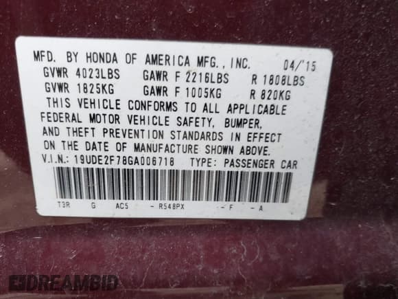 ✅ 2016 Acura ILX Premium • VIN: 19UDE2F78GA006718 • Lot: 41853882. Wystawiony na IAAI z przebiegiem 76 495 mil. Bezpłatny archiwum sprzedaży aukcyjnych z USA i szczegółowy raport historii pojazdu na DreamBid. Zdjęcie 9.